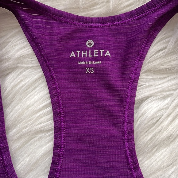 Athleta Shadow Stripe Chi Tank Size XS - Picture 4 of 10